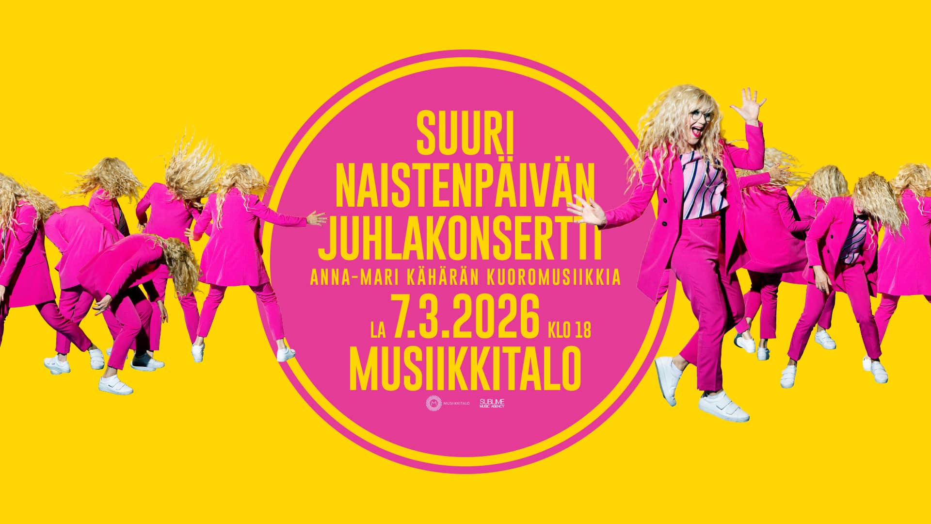 Suuri naistenpäivän juhlakonsertti 2026